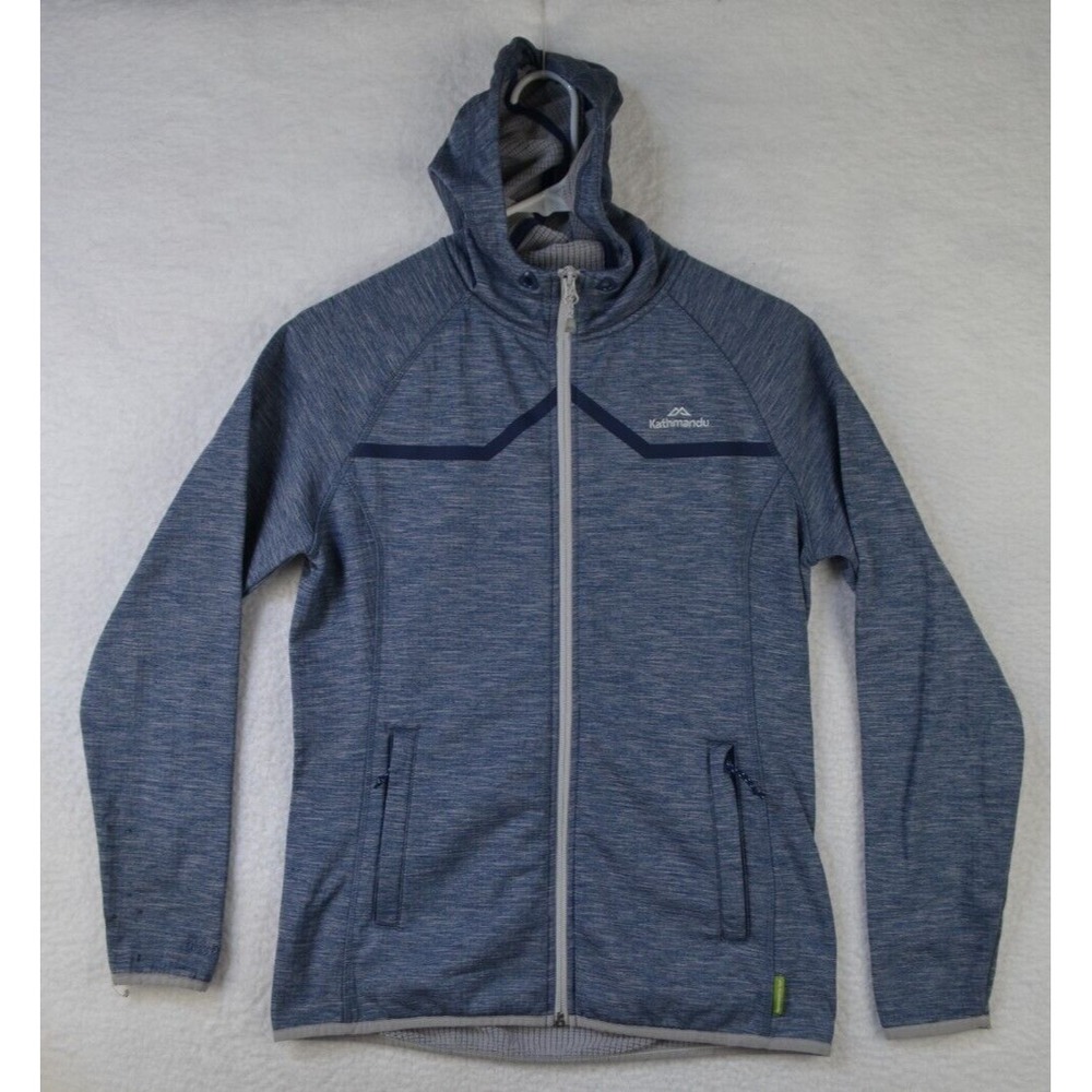 Kathmandu Sweatshirt Jacket Womens Size‎ 10 Small Blue Altica 100 Outdoor Casual
